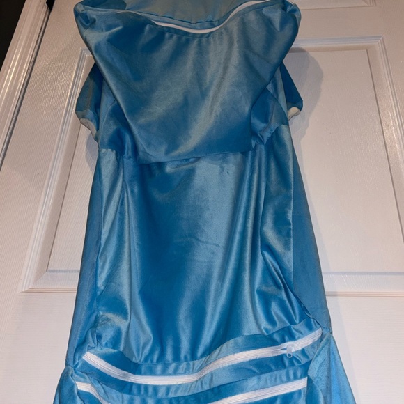 Kids prince crown royal blue arm chair sofa toddler cover soft foldable travel - Picture 11 of 12